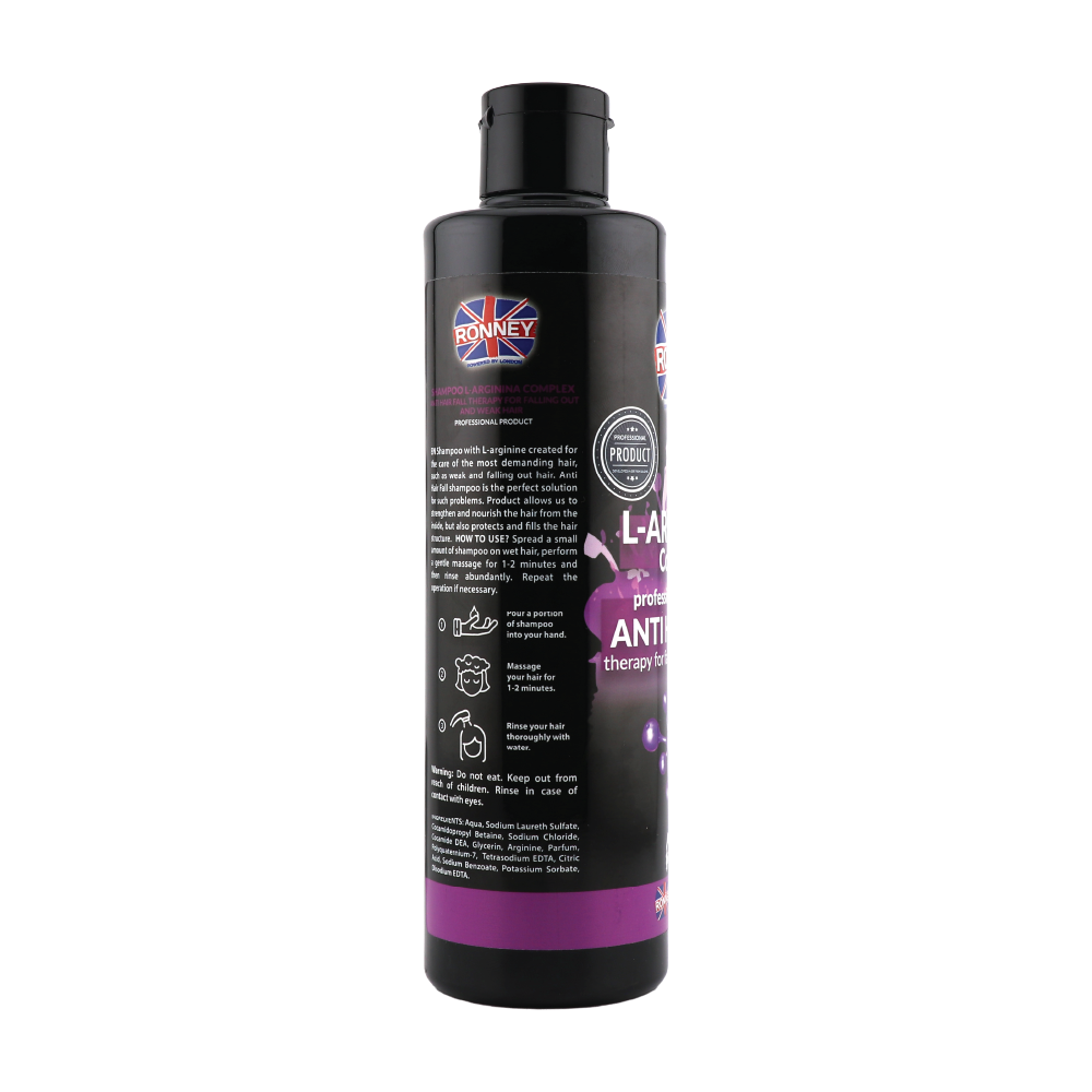 RONNEY Anti Hair Loss Shampoo L-Arginine Complex 300 ml