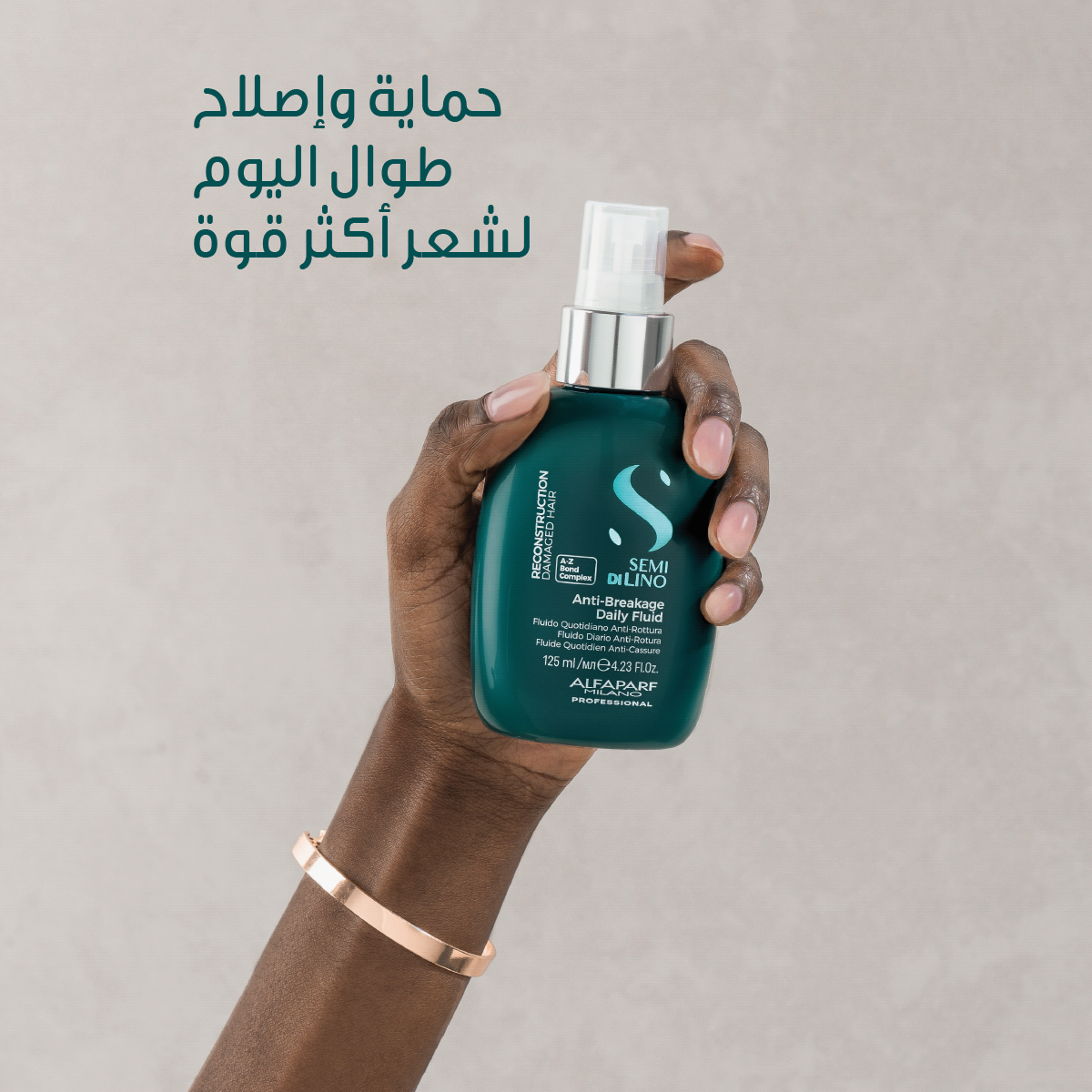 Semi Di Lino Leave in Fluid Reconstruction with Bambo & Linseed for Damaged Hair 125ml