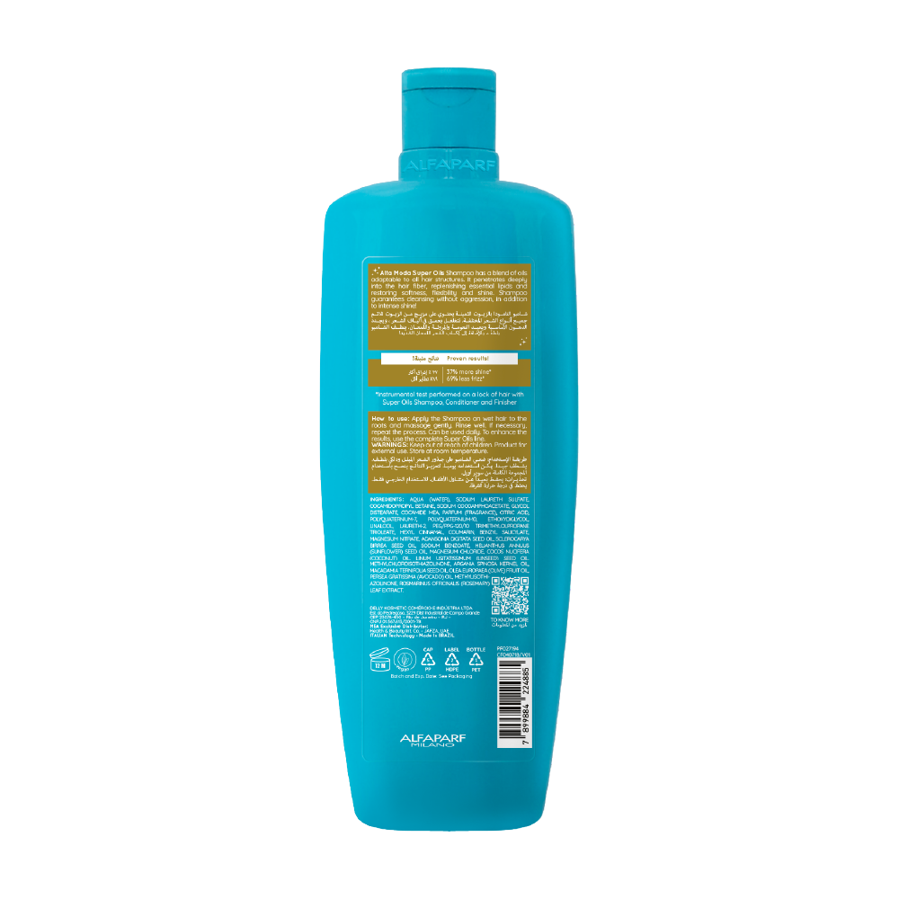 Alta Moda Shampoo Super Oils Emollient Dry & Dull Hair 300ml