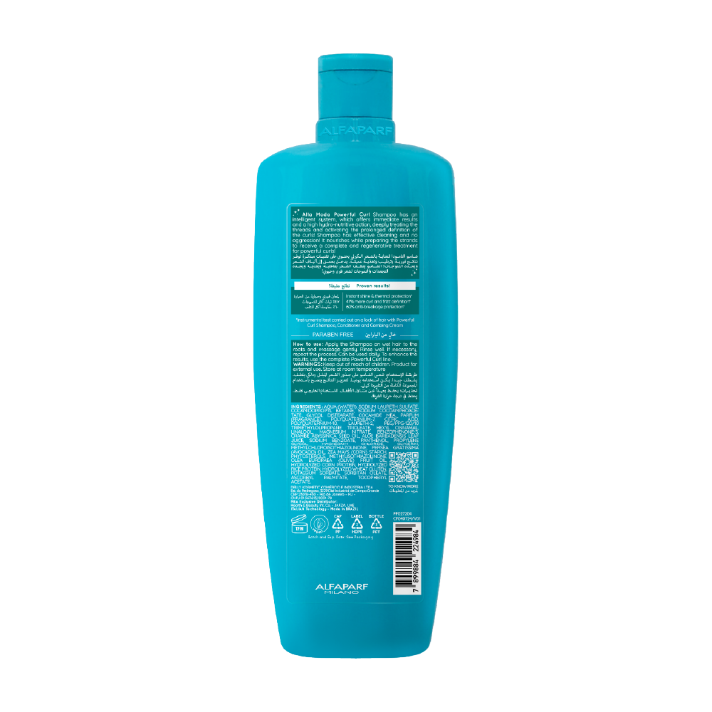 Alta Moda Shampoo Powerful Curl Hydro Nutritive 300ml