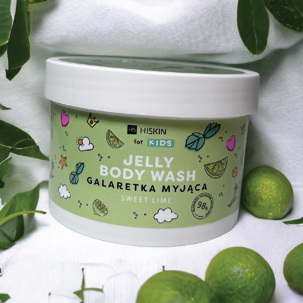 HISKIN KIDS Jelly Body Wash Limone & Mint 150ML