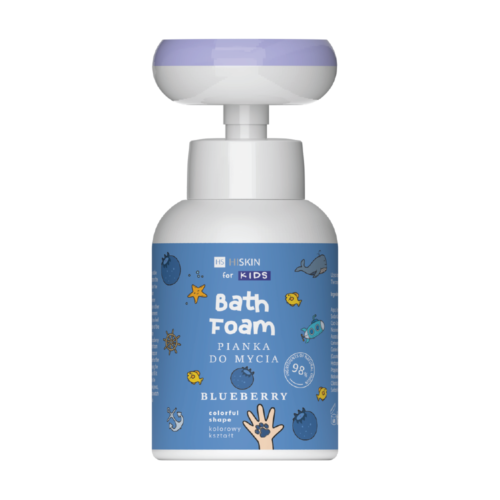 Hiskin Kids Bath Foam Blueberry 300ML