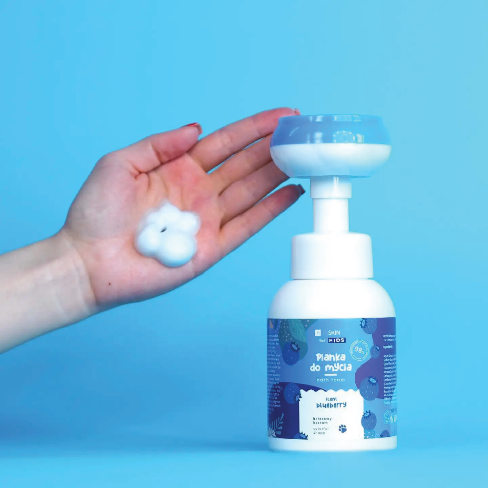 Hiskin Kids Bath Foam Blueberry 300ML