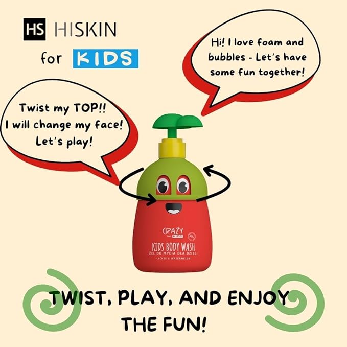 HISKIN KIDS body wash watermelon 500ml