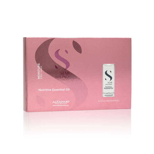 Semi Di Lino Nutritive Ampoules Moisture Dry Hair with Honey & Linseed 6*13ml