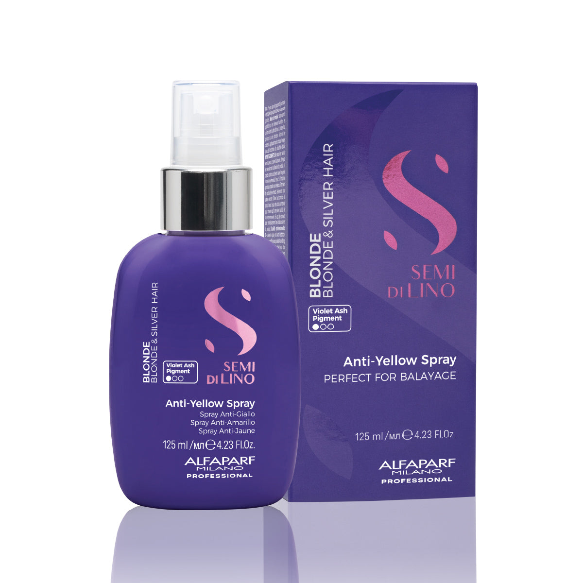 Semi Di Lino Leave-In Spray Blonde Anti-Yellow 125ml